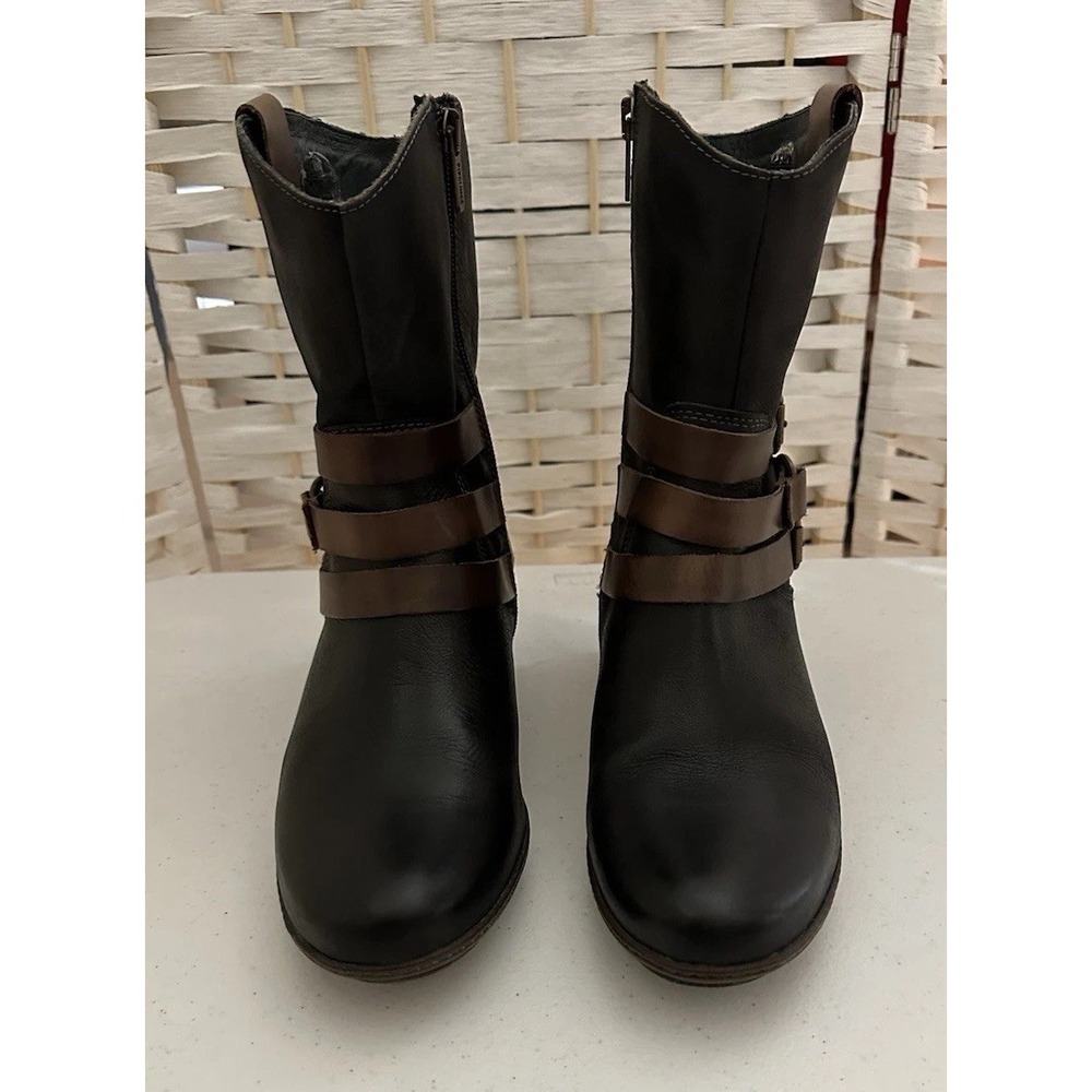 Pikolinos Women's BRUJAS Zipper Fashion Ankle Boot leather boho Sz 39‎ US 9